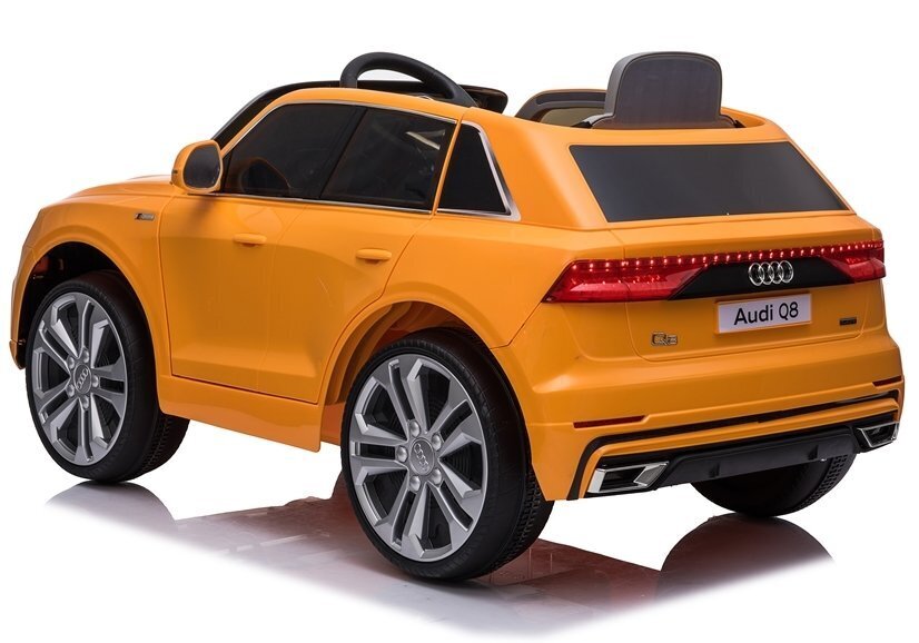 Elektriauto lastele Audi Q8, kollane hind ja info | Laste elektriautod | kaup24.ee