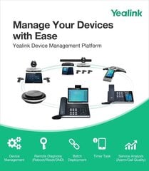 IP-телефон YEALINK W78H Bluetooth DECT, преемник моделей W53H, W56H цена и информация | Стационарные телефоны | kaup24.ee