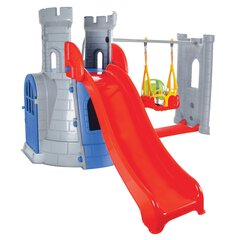 WOOPIE Детская площадка Castle 3in1 Swing Slide 166 см цена и информация | Детские игровые домики | kaup24.ee
