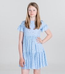 Детское платье 231472 01, голубой 231472*01-122 цена и информация | Платья для девочек | kaup24.ee