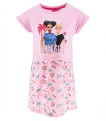Kleit tüdrukutele Sun City FunSun EX1087*01, roosa 3609086877390 hind ja info | Tüdrukute kleidid | kaup24.ee
