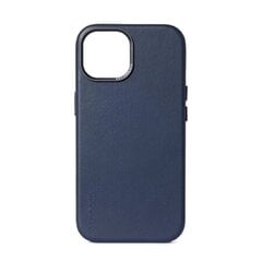 Decoded Leather Case with MagSafe for iPhone 15 - blue цена и информация | Чехлы для телефонов | kaup24.ee