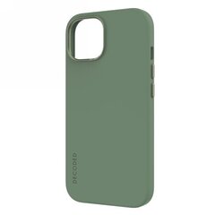 Decoded - silicone protective case for iPhone 15 compatible with MagSafe (sage leaf green) цена и информация | Чехлы для телефонов | kaup24.ee