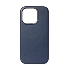 Decoded Leather Case with MagSafe for iPhone 15 Pro - blue цена и информация | Чехлы для телефонов | kaup24.ee