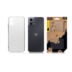 Tactical TPU Cover for Motorola G34 Transparent цена и информация | Чехлы для телефонов | kaup24.ee