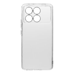 Tactical TPU Cover for Poco X6 Pro 5G Transparent цена и информация | Чехлы для телефонов | kaup24.ee