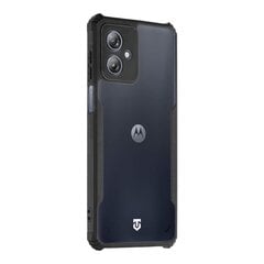 Tactical Quantum Stealth Cover for Motorola G54 5G|Power Edition Clear|Black цена и информация | Чехлы для телефонов | kaup24.ee