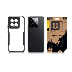 Tactical Quantum Stealth Cover for Motorola G04 Clear|Black цена и информация | Чехлы для телефонов | kaup24.ee