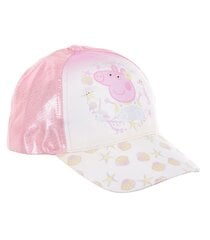 Sun City детская кепка PEPPA EX4020*01, розовый/желтый 3609086889652 цена и информация | Шапки, перчатки, шарфы для девочек | kaup24.ee