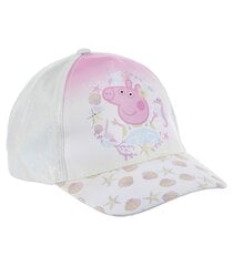 Sun City детская кепка PEPPA EX4020*02, белый/розовый 3609086889676 цена и информация | Шапки, перчатки, шарфы для девочек | kaup24.ee