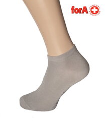 Мужские спортивные короткие носки с противогрибковым эффектом, forA, серые цена и информация | Мужские носки | kaup24.ee