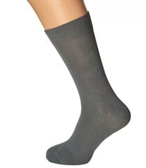 Мужские носки 100% хлопок, с противогрибковыми свойствами, forA, серые цена и информация | Meeste sokid | kaup24.ee