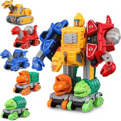 Робот трансформер 5 в 1 цена и информация | Игрушки для мальчиков | kaup24.ee