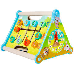 Треугольный бизиборд для малышей со спиннером цена и информация | Игрушки для малышей | kaup24.ee