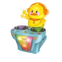 Интерактивная игрушка DJ Duck цена и информация | Drewniana Wieża Piramida Kura Nakładanie Kolorowych Kwadratów LD-15 15276 | kaup24.ee