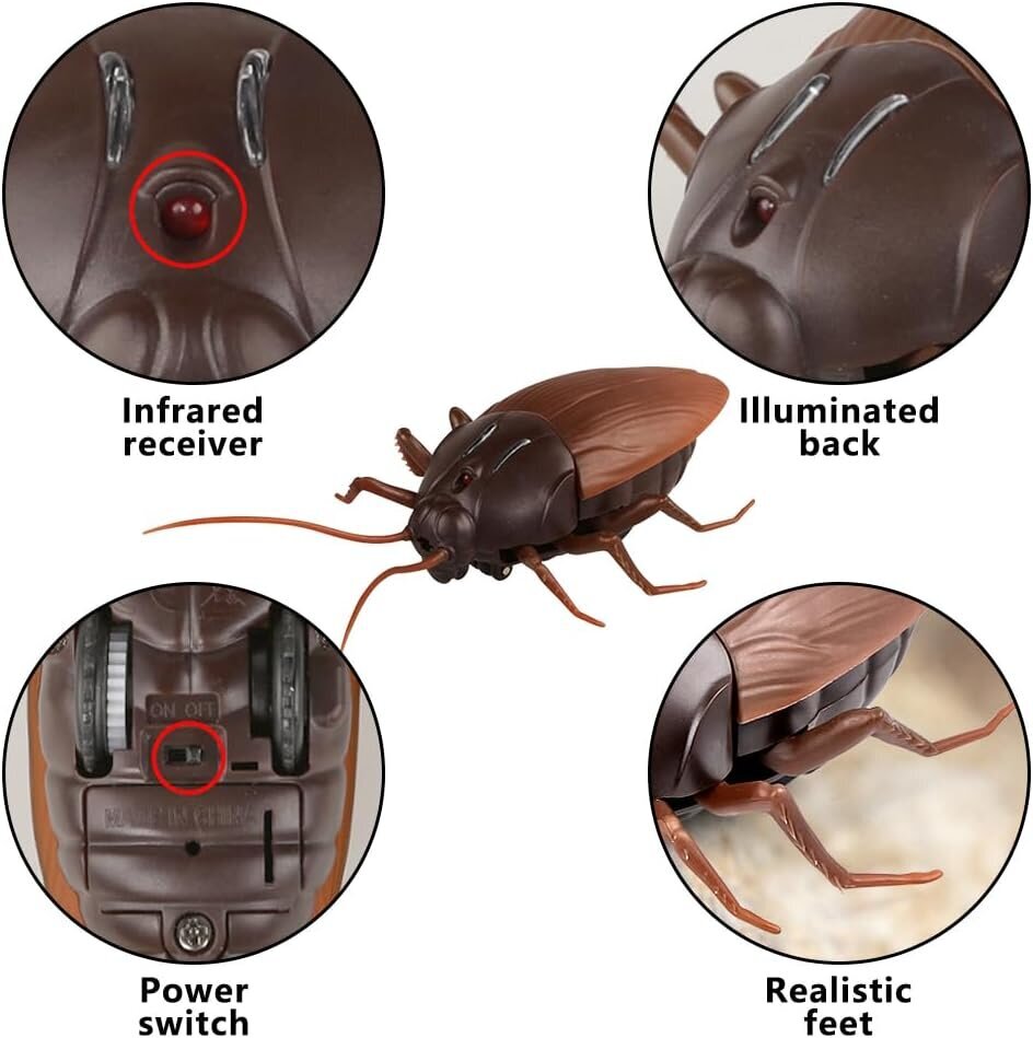 Интерактивная игрушка с пультом управления Таракан цена | kaup24.ee