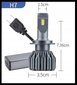 Lambid Led H7 S10 21000Lm 110W hind ja info | Autopirnid | kaup24.ee