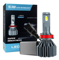 Lambid Led H7 S10 21000Lm 110W цена и информация | Автомобильная ксеноновая лампа D2R 6000К (Китай) | kaup24.ee