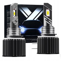 Lambid Led H15, 100W, 20000Lm, 2tk. hind ja info | Autopirnid | kaup24.ee