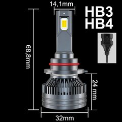 Mini lambid Hb3 Hb4 Led Xstorm 110W 23000Lm цена и информация | Автомобильные лампочки | kaup24.ee