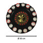 Peo rulett, must/punane цена и информация | Originaalsed seltskonnamängud | kaup24.ee