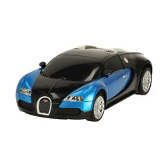 Машина на дистанционном управлении Bugatti Veyron, синяя цена и информация | Развивающий мелкую моторику - кинетический песок KeyCraft NV215 (80 г) детям от 3+ лет, бежевый | kaup24.ee