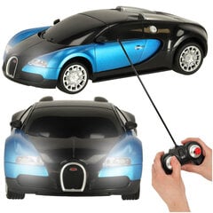 Машина на дистанционном управлении Bugatti Veyron, синяя цена и информация | Развивающий мелкую моторику - кинетический песок KeyCraft NV215 (80 г) детям от 3+ лет, бежевый | kaup24.ee