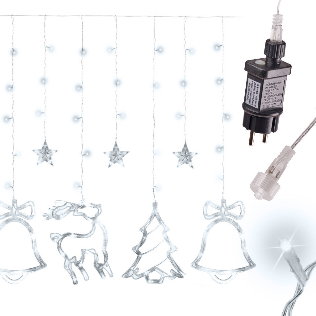 Jõulutuled 138 LED, 2,5 m hind ja info | Jõulutuled | kaup24.ee