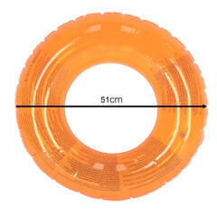 Надувной круг для плавания Bestway, 51 см, оранжевый цена и информация | Надувные и пляжные товары | kaup24.ee