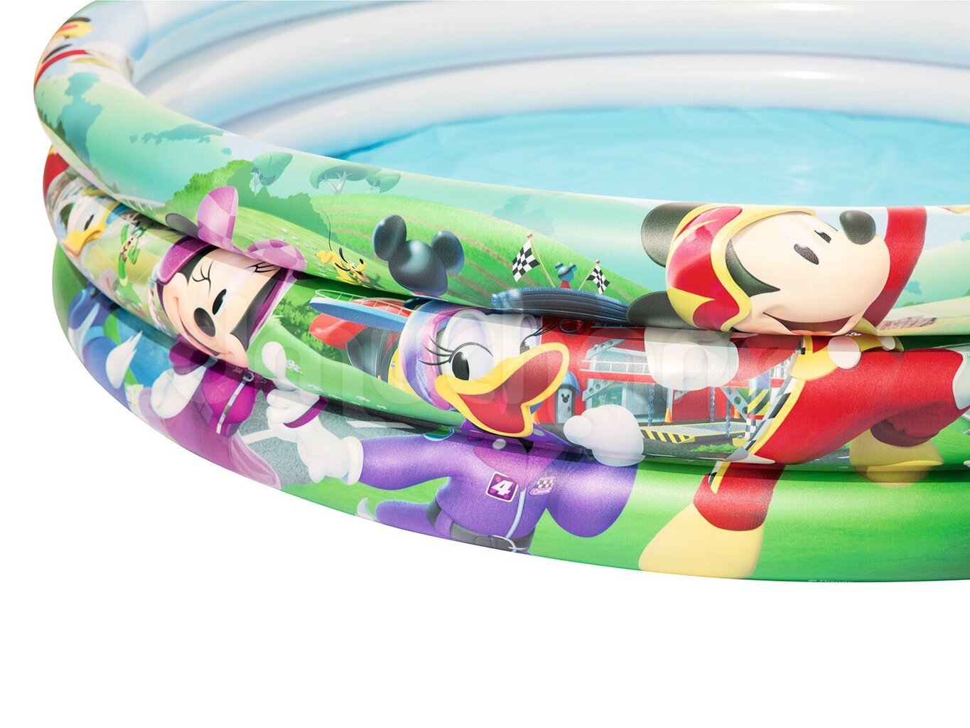 Täispuhutav bassein Bestway Mickey, 122 x 25 cm, ilma filtrita цена и информация | Basseinid | kaup24.ee