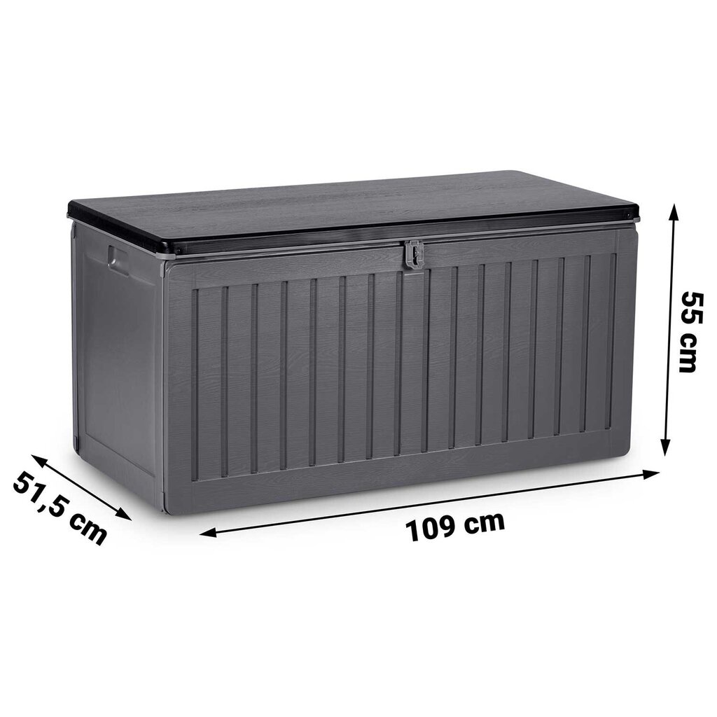 Aiakast 480001, 109x51x55 cm, 270 L hind ja info | Kompostrid, prügikonteinerid | kaup24.ee