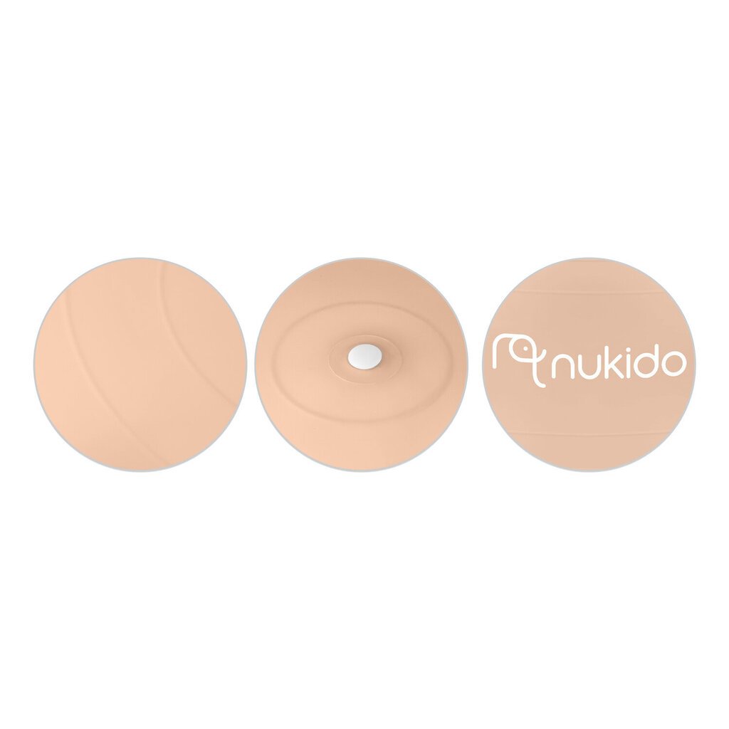 Aeroobikapall Nukido, 65 cm, pruun hind ja info | Võimlemispallid | kaup24.ee