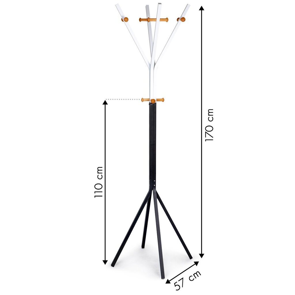 Riidehoidja, 170 cm hind ja info | Riidepuud ja -kotid | kaup24.ee