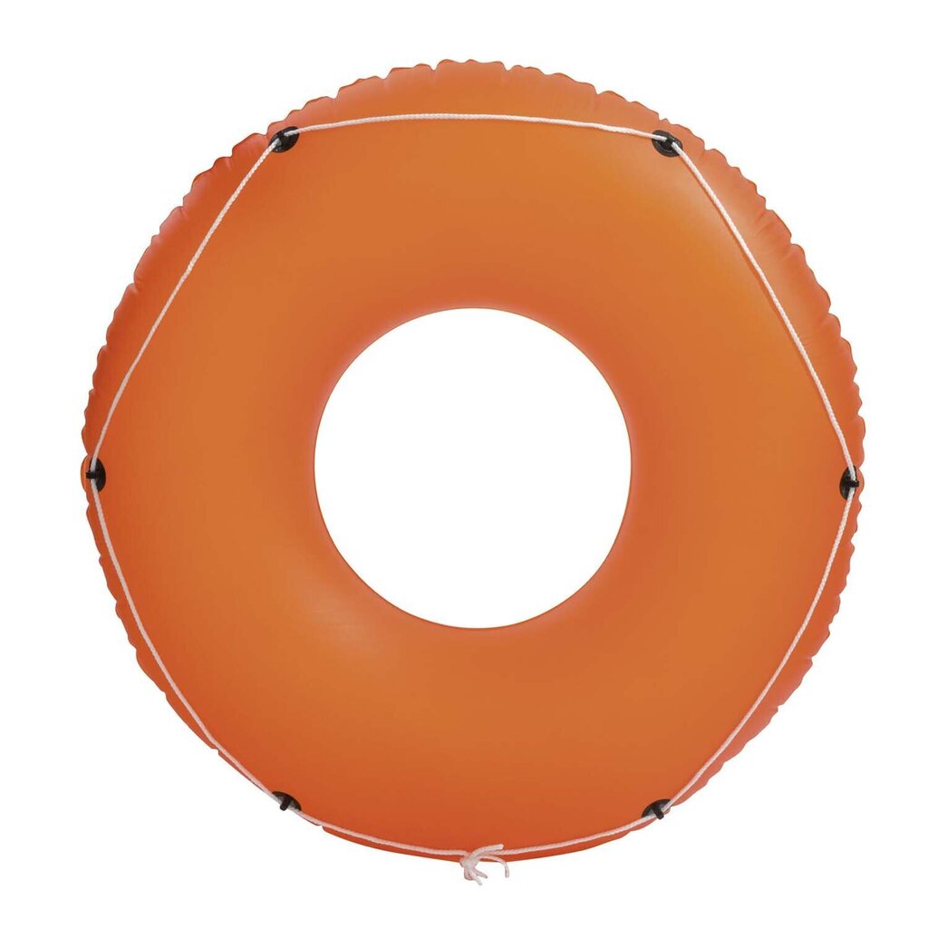 Täispuhutav ujumisrõngas Bestway 119 cm, oranž hind ja info | Täispuhutavad veemänguasjad ja ujumistarbed | kaup24.ee