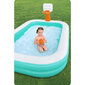 Täispuhutav bassein Bestway, 251x168x102 cm, ilma filtrita цена и информация | Basseinid | kaup24.ee