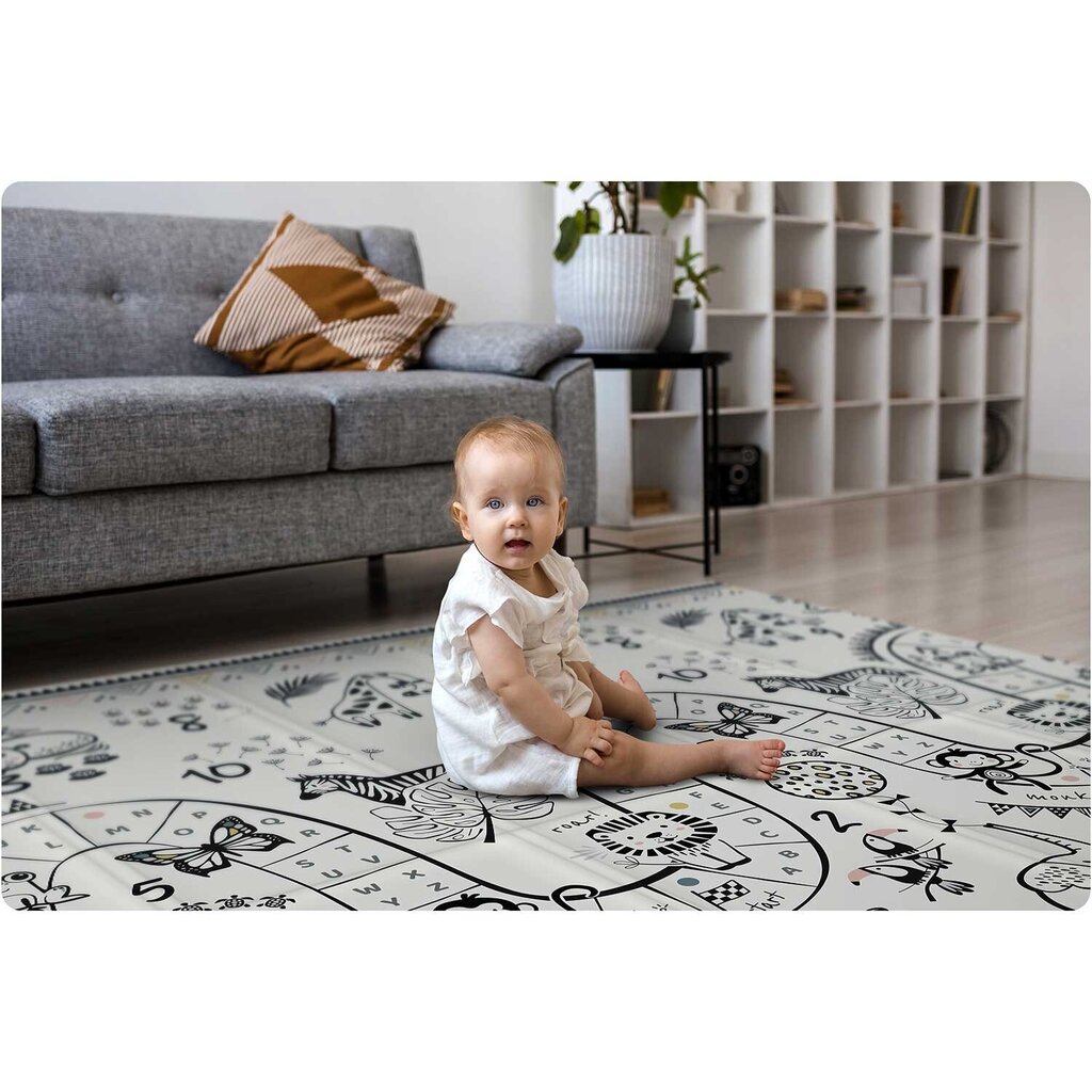 Kokkupandav matt, Nukido 1734006, 200 x 180 x 1 hind ja info | Imikute mänguasjad | kaup24.ee