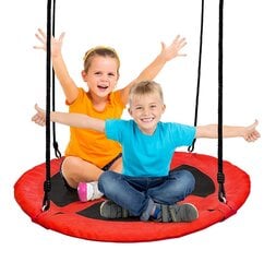 Laste välikiik, Kurepesa XL, 100 cm, punane hind ja info | Kiiged | kaup24.ee