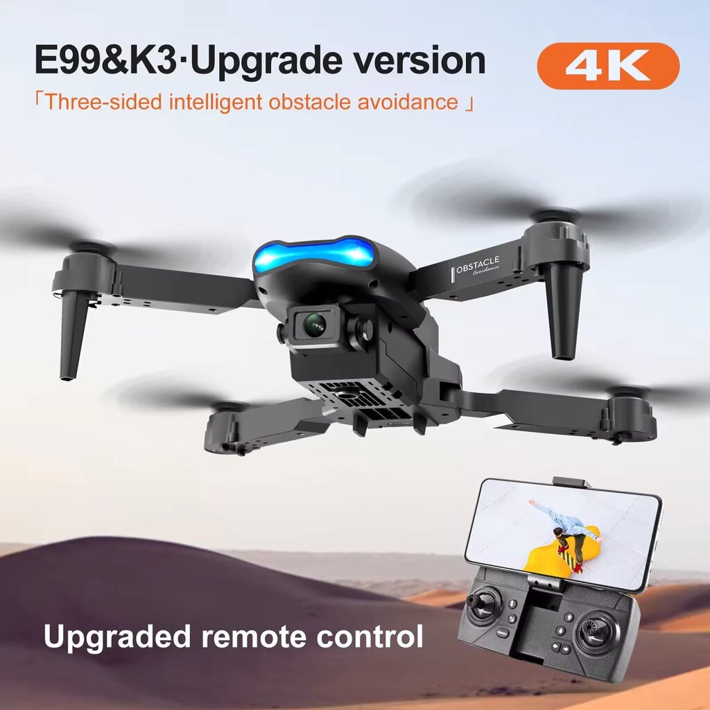Drone E99 Pro 4k цена и информация | Droonid | kaup24.ee