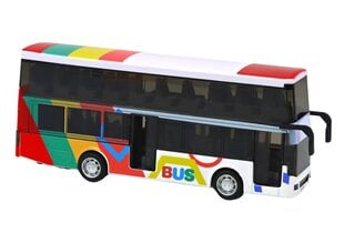 Игрушечный металлический двухэтажный автобус со звуковыми эффектами цена и информация | Развивающие игрушки и игры | kaup24.ee