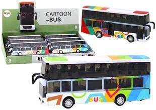 Kahekorruseline buss heliefektidega hind ja info | Arendavad mänguasjad | kaup24.ee