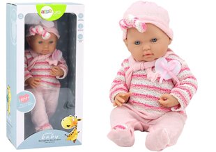 Кукла-младенец в розовой одежде и аксессуарах цена и информация | Игрушки для девочек | kaup24.ee