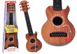 Laste puidust kitarr, pruun цена и информация | Arendavad mänguasjad | kaup24.ee