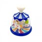 Värviline pöörlev tsirkusekarussell, sinine, Woopie hind ja info | Arendavad mänguasjad | kaup24.ee
