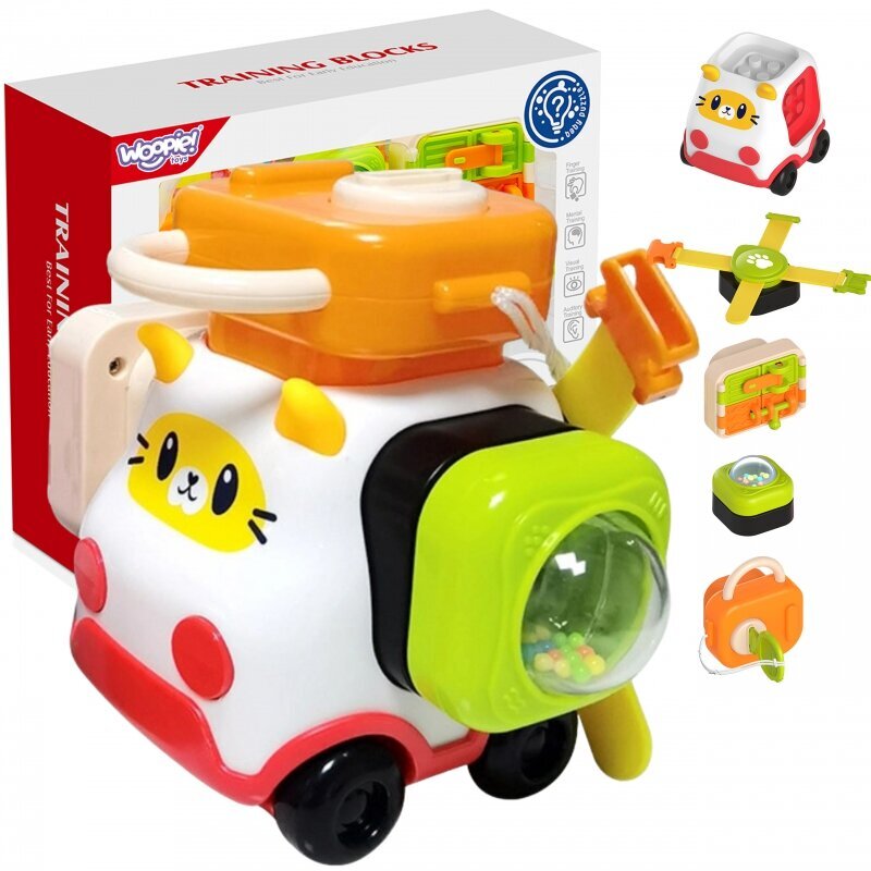 Montessori auto kass Woopie Baby hind ja info | Arendavad mänguasjad | kaup24.ee