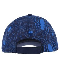 Sun City детская кепка Spider- Man EX4047*02, тёмно-синий 3609086890030 цена и информация | Шапки, перчатки, шарфы для мальчиков | kaup24.ee