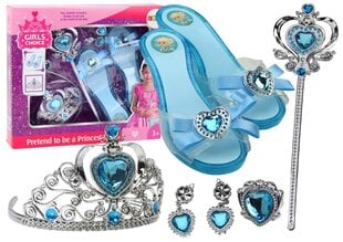 Набор аксессуаров "Маленькая принцесса", голубой цена и информация | Игрушки для девочек | kaup24.ee