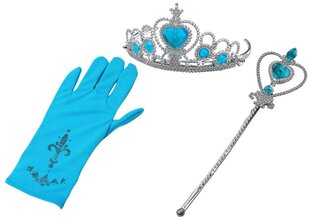 Väike printsessi aksessuaaride komplekt, sinine hind ja info | Tüdrukute mänguasjad | kaup24.ee