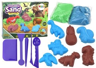 Набор кинетического песка с формочками для динозавров цена и информация | Развивающие игрушки и игры | kaup24.ee