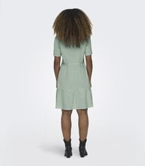 ONLY женское платье 15310970*01, светло-зелёный/subtl 5715508367160 цена и информация | Платья | kaup24.ee