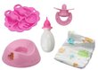 Beebinukk koos aksessuaaride ja roosa riietega hind ja info | Tüdrukute mänguasjad | kaup24.ee
